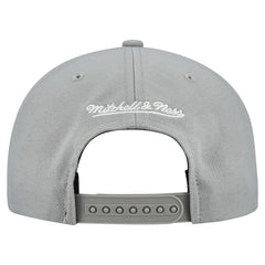 San Francisco Giants Cooperstown Collection Basic Flip Snapback Hat Gray | Mitchell & Ness