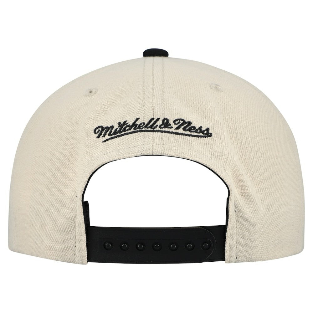 San Francisco Giants Cooperstown Collection Basic Flip Snapback Hat Cream | Mitchell & Ness