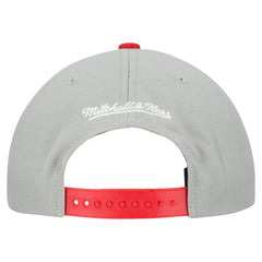 Texas Rangers Cooperstown Collection Basic Flip Snapback Hat Gray | Mitchell & Ness