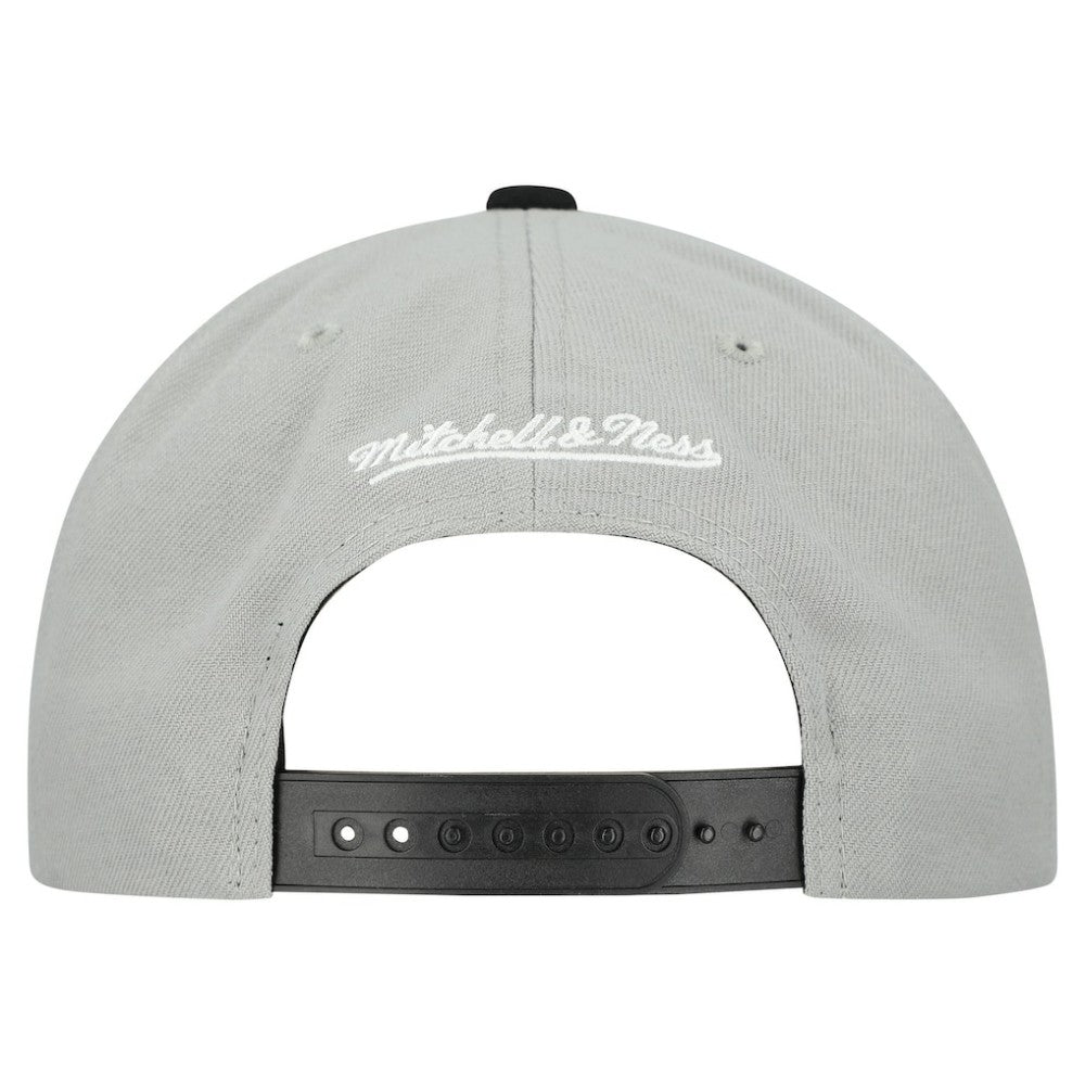 Baltimore Orioles Cooperstown Collection Basic Flip Snapback Hat Gray | Mitchell & Ness