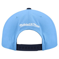 Chicago Cubs Cooperstown Collection Basic Flip Snapback Hat Light Blue | Mitchell & Ness