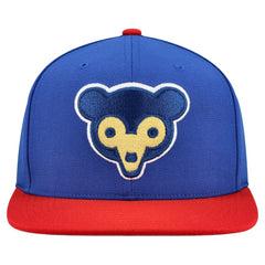 Chicago Cubs Cooperstown Collection Basic Flip Snapback Hat Royal | Mitchell & Ness