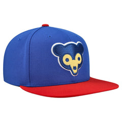 Chicago Cubs Cooperstown Collection Basic Flip Snapback Hat Royal | Mitchell & Ness
