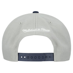 Atlanta Braves Basic Flip Snapback Hat Gray | Mitchell & Ness