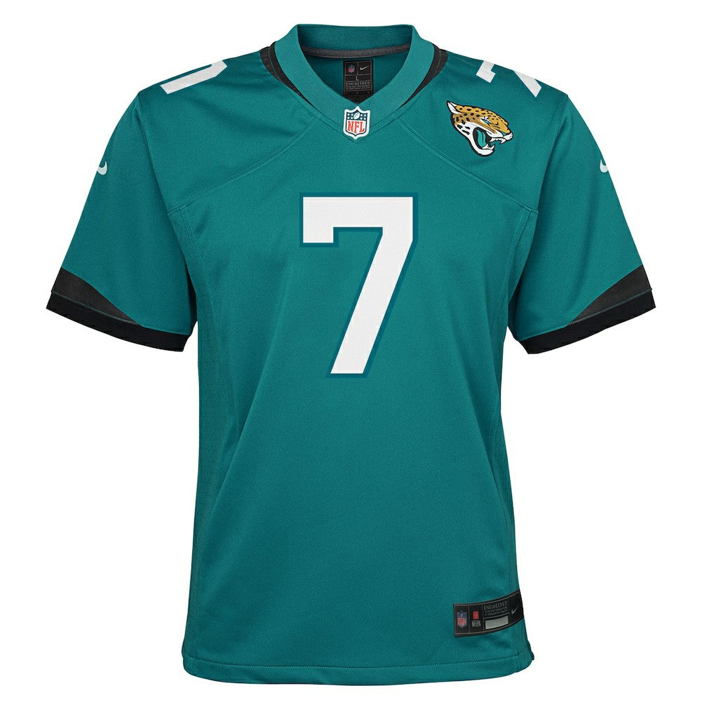 Brian Thomas Jr. Jacksonville Jaguars Youth Team Game Jersey - Teal