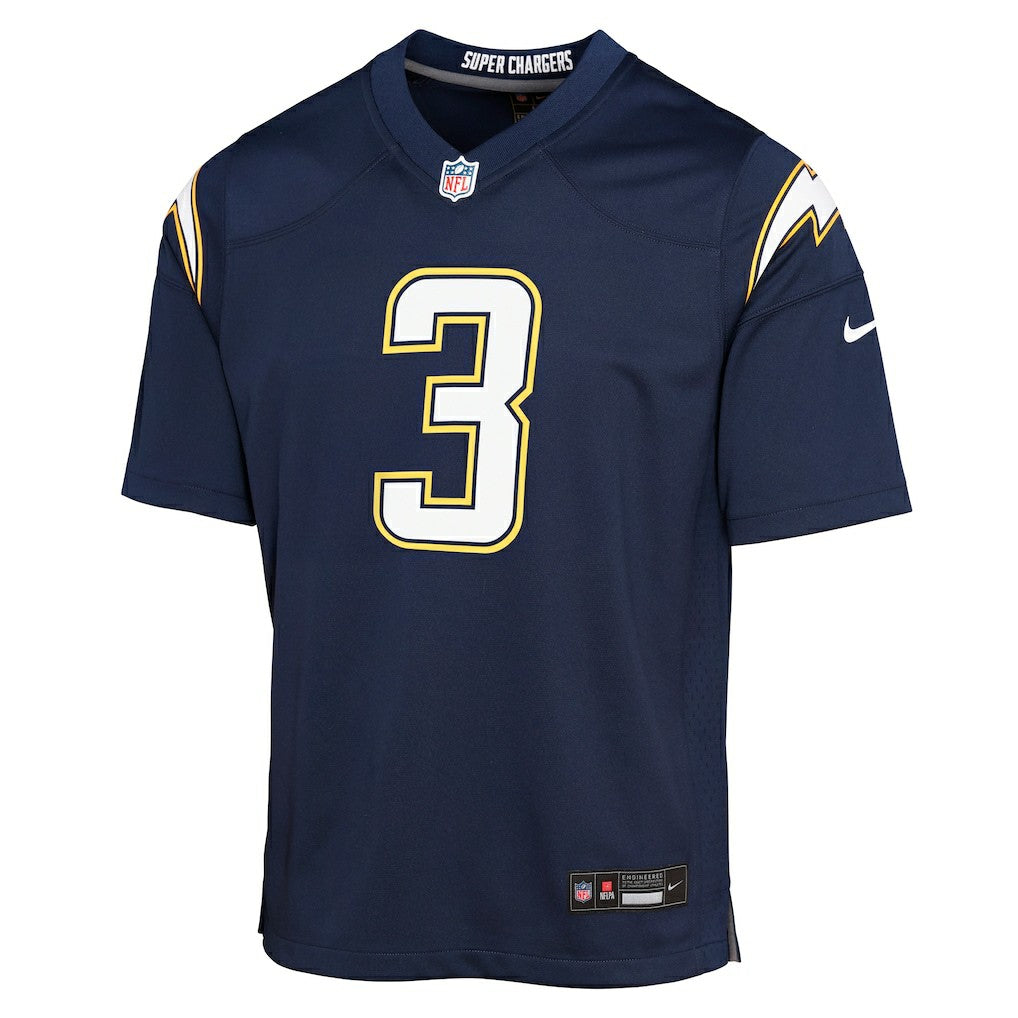 Derwin James Jr. Los Angeles Chargers Youth Alternate Super Chargers Game Player Jersey - Navy