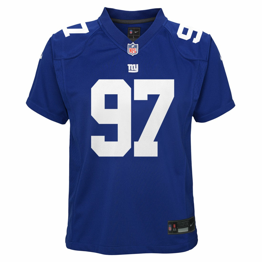 Dexter Lawrence New York Giants Youth Game Jersey - Royal