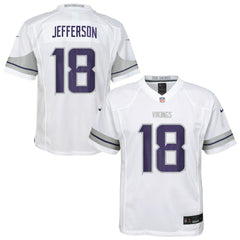 Justin Jefferson Minnesota Vikings Preschool Alternate Player Game Jersey - White