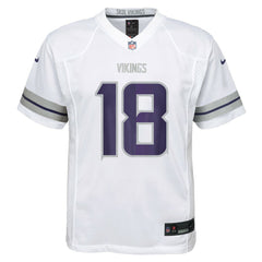 Justin Jefferson Minnesota Vikings Preschool Alternate Player Game Jersey - White