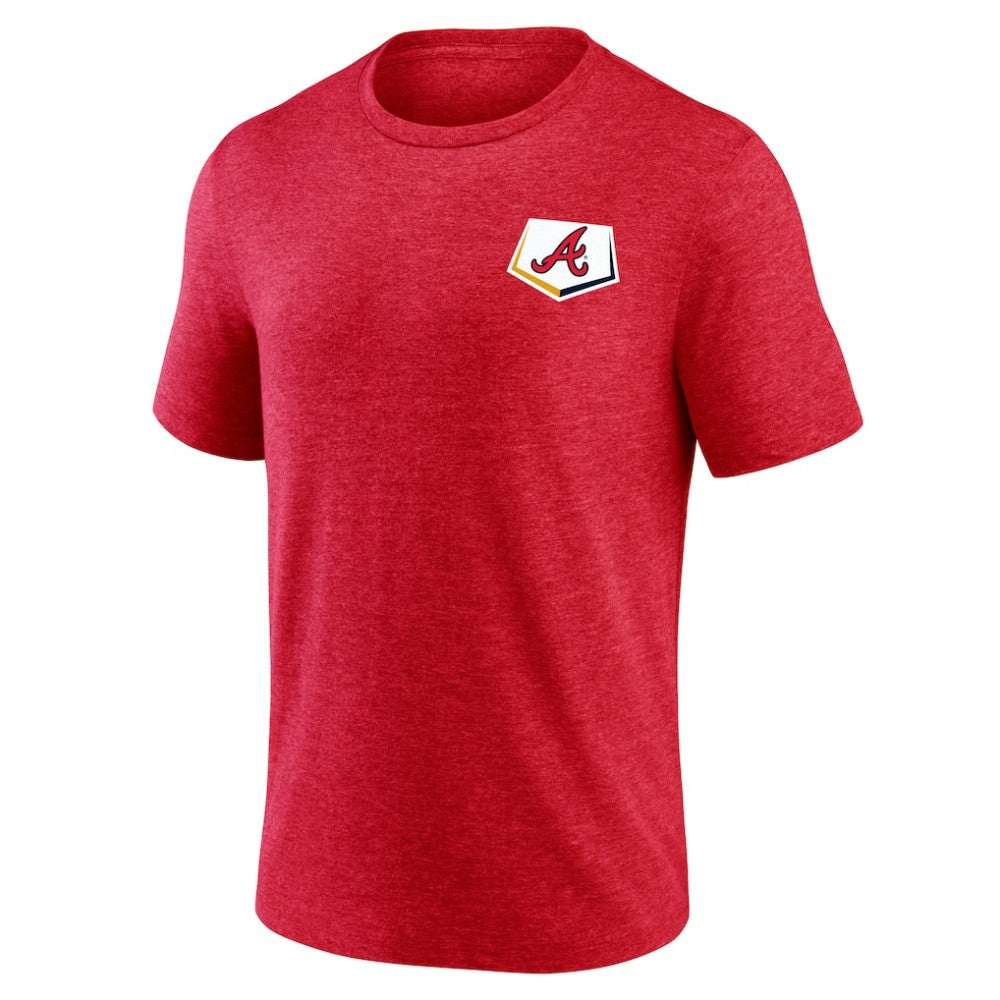 Atlanta Braves BATL Tri-Blend T-Shirt Red