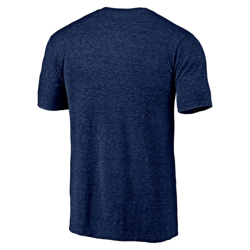Chicago Cubs Line Corps Tri-Blend T-Shirt Navy
