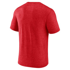 Cincinnati Reds Badge of Honor Tri-Blend T-Shirt Red