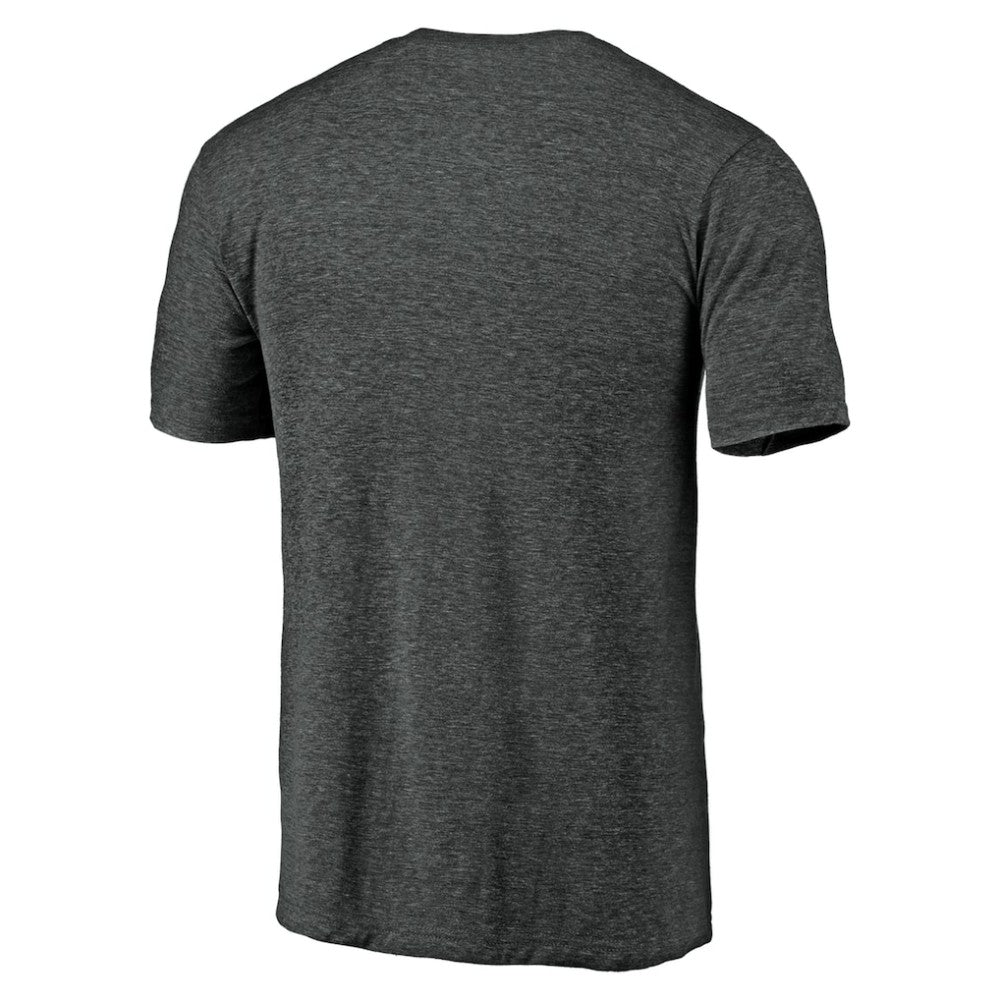Colorado Rockies Line Corps Tri-Blend T-Shirt Charcoal