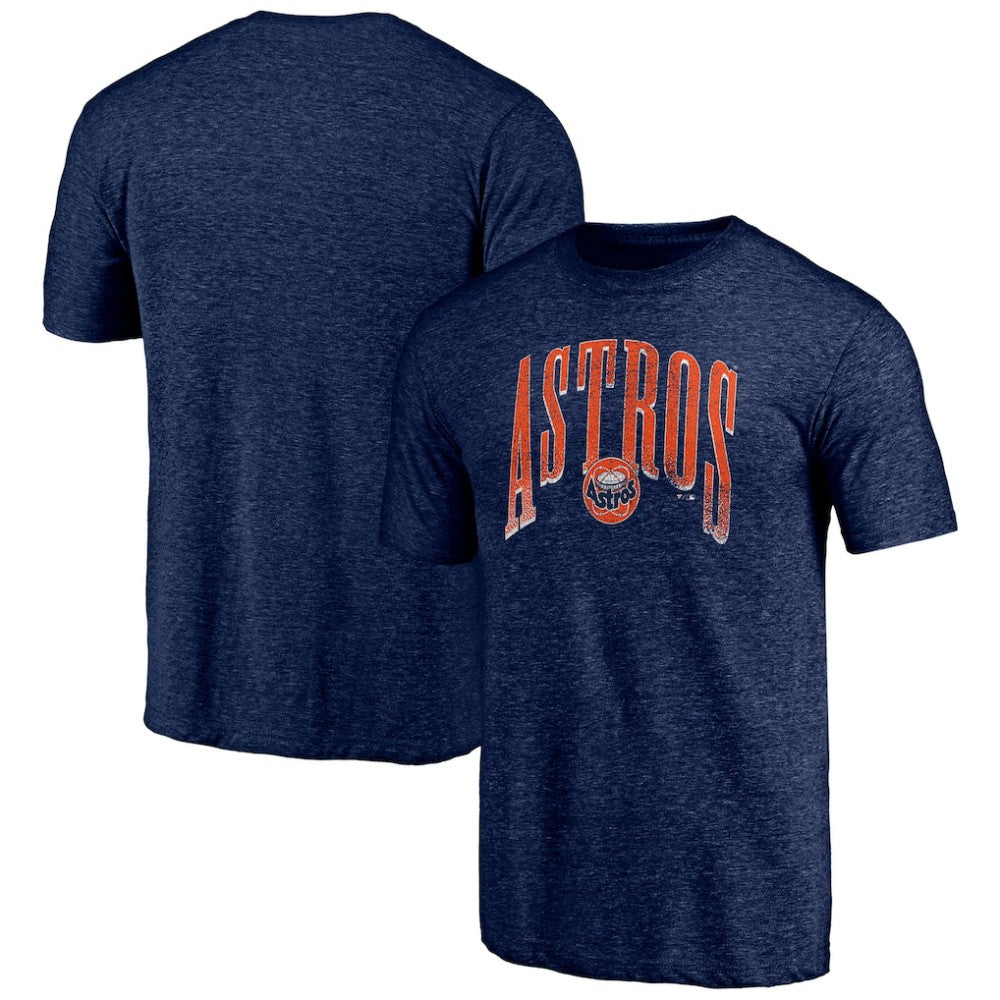 Houston Astros Line Corps Tri-Blend T-Shirt Navy