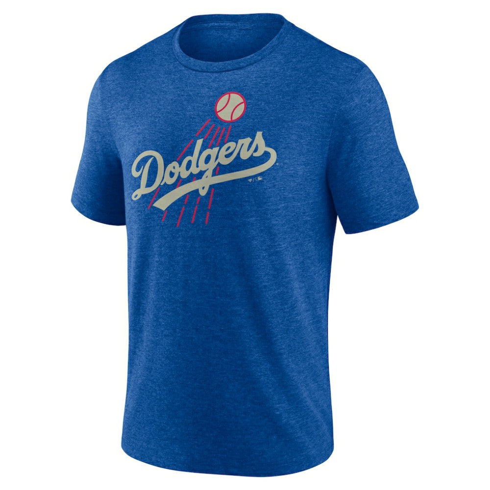 Los Angeles Dodgers Cooperstown Series Sweep Tri-Blend T-Shirt Royal
