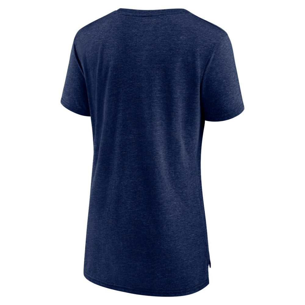 San Diego Padres Women's Toppler Tri-Blend T-Shirt Navy