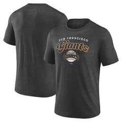 San Francisco Giants Wonderment Tri-Blend T-Shirt Charcoal
