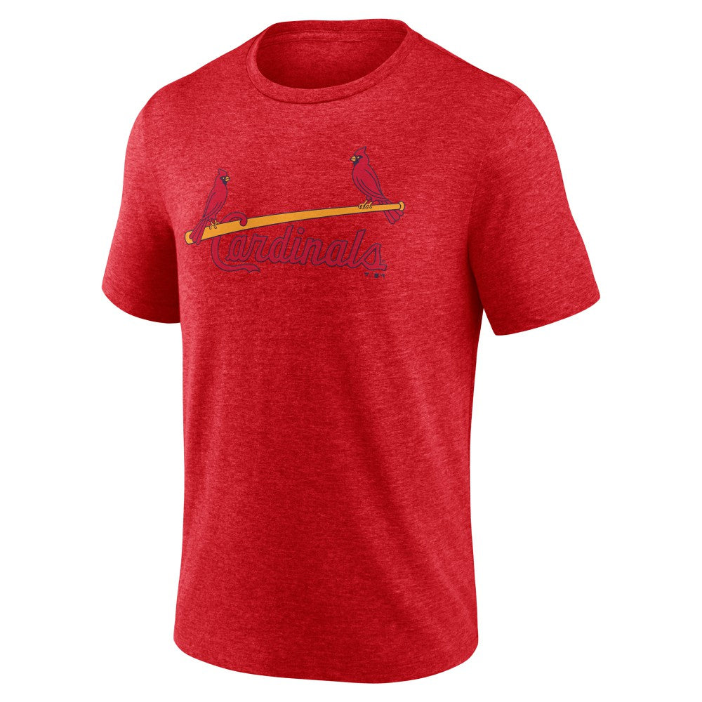 St. Louis Cardinals Cooperstown Series Sweep Tri-Blend T-Shirt Red