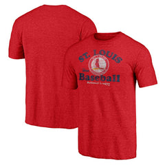 St. Louis Cardinals Our Game Tri-Blend T-Shirt Red