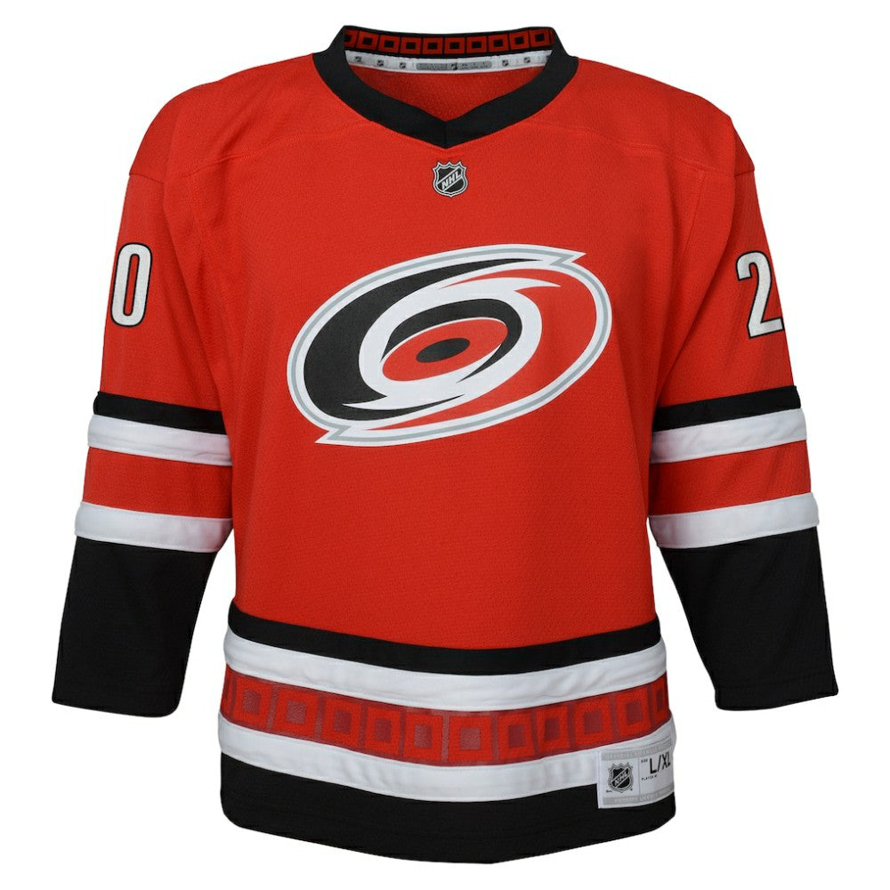 Sebastian Aho Carolina Hurricanes Outerstuff Youth Alternate Replica Jersey Red
