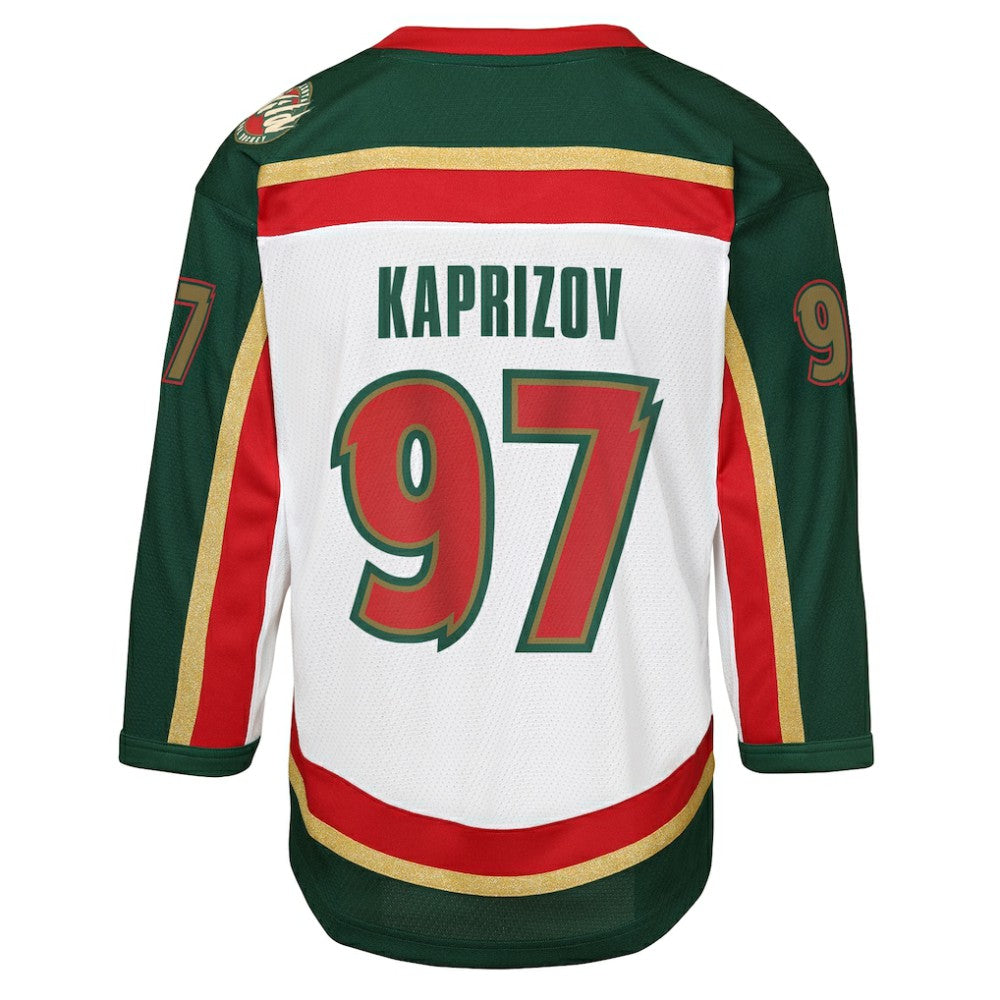 Kirill Kaprizov Minnesota Wild Youth 25th Anniversary Replica Player Jersey White