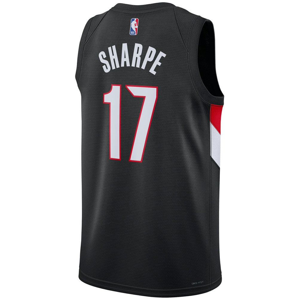 Shaedon Sharpe Portland Trail Blazers Unisex Swingman Jersey - Icon Edition - Black