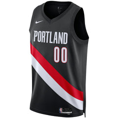 Scoot Henderson Portland Trail Blazers Unisex Swingman Jersey - Icon Edition - Black