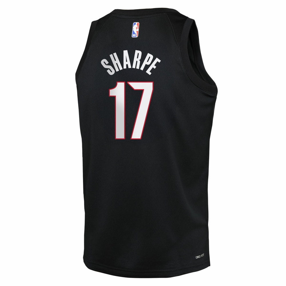 Shaedon Sharpe Portland Trail Blazers Youth Icon Edition Swingman Jersey - Black