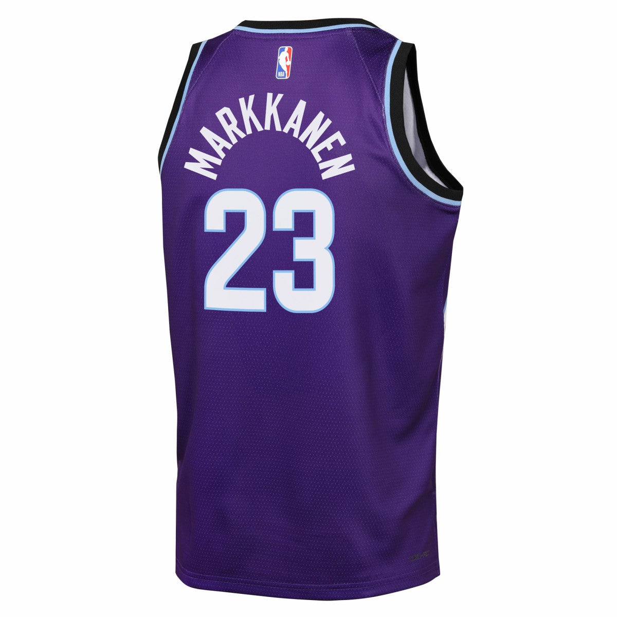 Lauri Markkanen Utah Jazz Youth Icon Edition Swingman Jersey - Purple