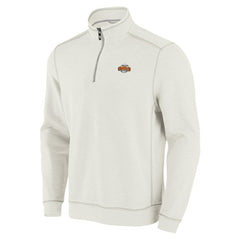 San Francisco Giants Tommy Bahama Sport Tobago Bay Tri-Blend Half-Zip Sweatshirt Cream