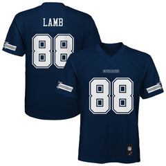 CeeDee Lamb Dallas Cowboys Outerstuff Preschool Replica Player Jersey - Navy for sale