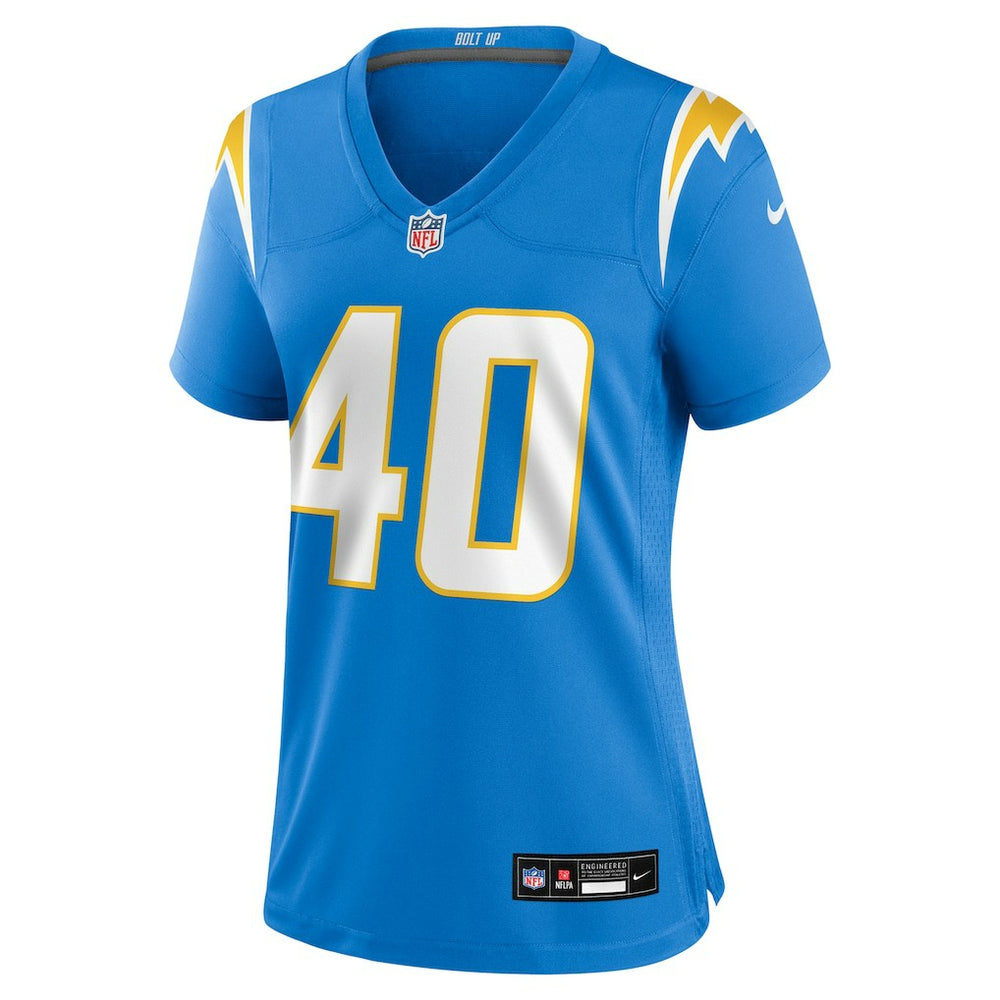 Kendall Williamson Los Angeles Chargers Women's Team Game Jersey - Powder Blue