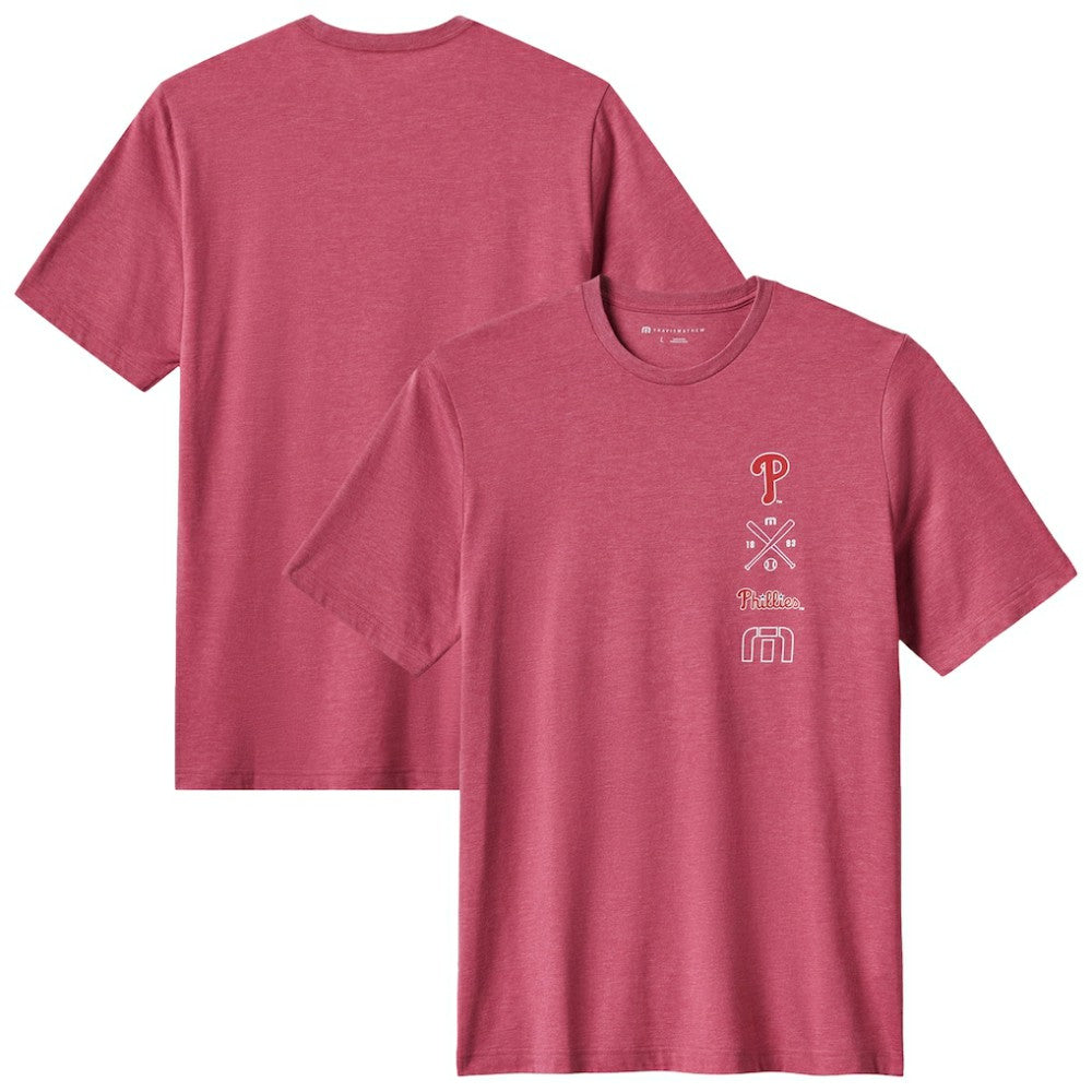 Philadelphia Phillies TravisMathew Sunset Slam 2.0 T-Shirt Red