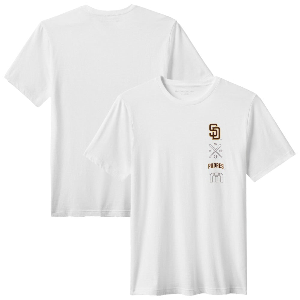 San Diego Padres TravisMathew Sunset Slam 2.0 T-Shirt White