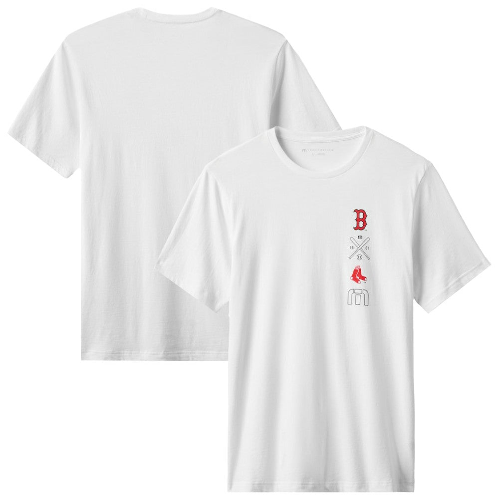 Boston Red Sox TravisMathew Sunset Slam 2.0 T-Shirt White