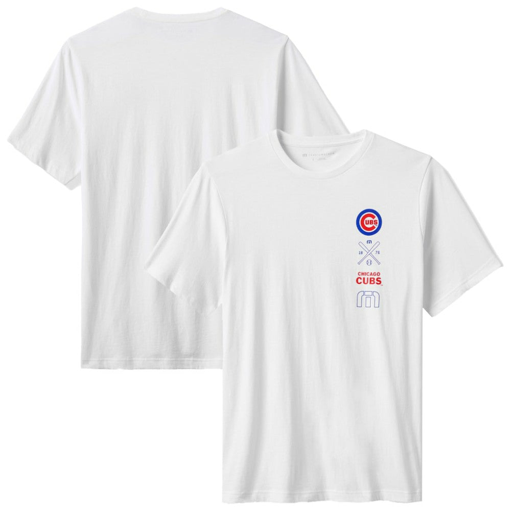 Chicago Cubs TravisMathew Sunset Slam 2.0 T-Shirt White