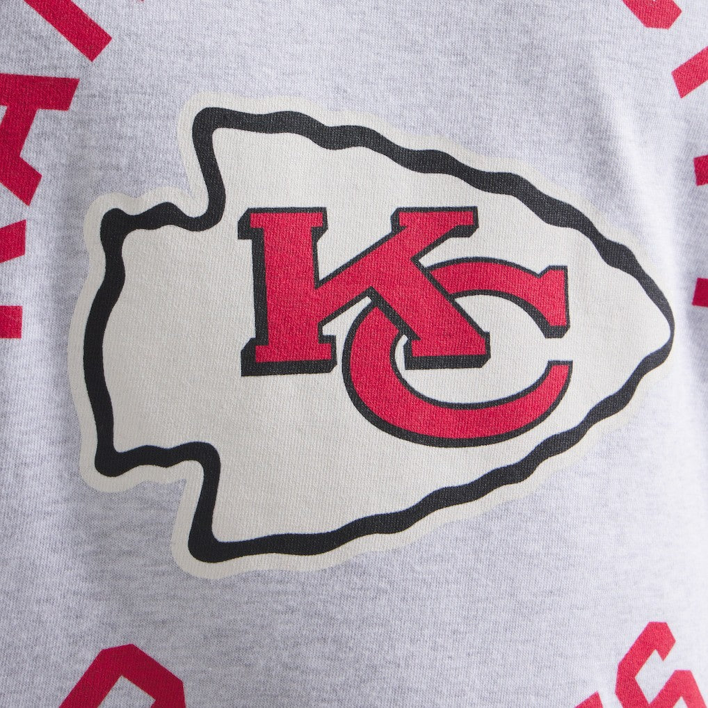 Kansas City Chiefs x Todd Snyder Premium Jersey Mock Neck Tee - Heather Gray sale