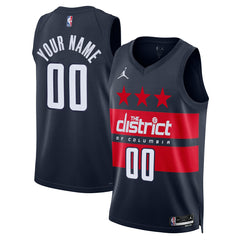 Washington Wizards Jordan Brand Unisex 2024/25 Custom Swingman Jersey - Statement Edition - Navy sale