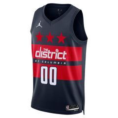 Washington Wizards Jordan Brand Unisex 2024/25 Custom Swingman Jersey - Statement Edition - Navy sale