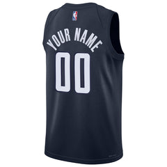 Washington Wizards Jordan Brand Unisex 2024/25 Custom Swingman Jersey - Statement Edition - Navy sale