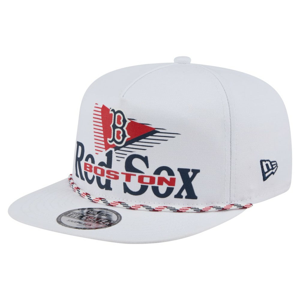 Boston Red Sox Collide Golfer Snapback Hat White | New Era