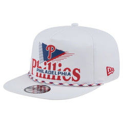 Philadelphia Phillies Collide Golfer Snapback Hat White | New Era