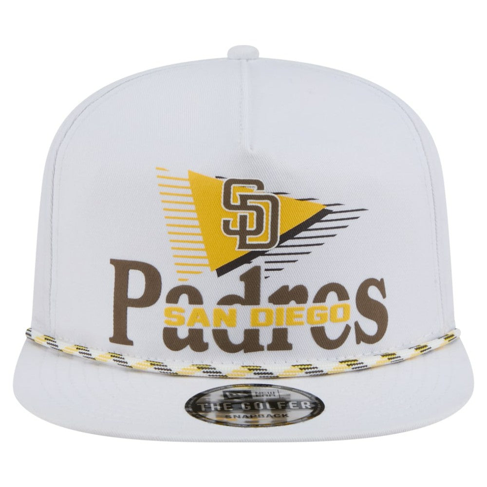 San Diego Padres Collide Golfer Snapback Hat White | New Era