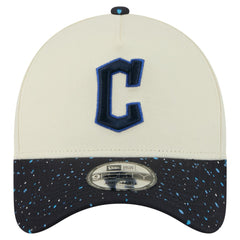 Cleveland Guardians Speckle A-Frame 9FORTY Adjustable Hat Cream | New Era