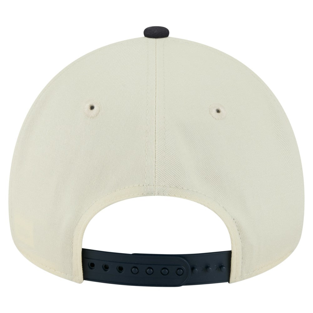 Cleveland Guardians Speckle A-Frame 9FORTY Adjustable Hat Cream | New Era
