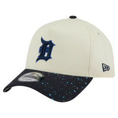 Detroit Tigers Speckle A-Frame 9FORTY Adjustable Hat Cream | New Era