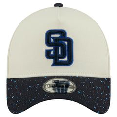 San Diego Padres Speckle A-Frame 9FORTY Adjustable Hat Cream | New Era