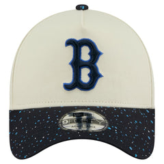 Boston Red Sox Speckle A-Frame 9FORTY Adjustable Hat Cream | New Era