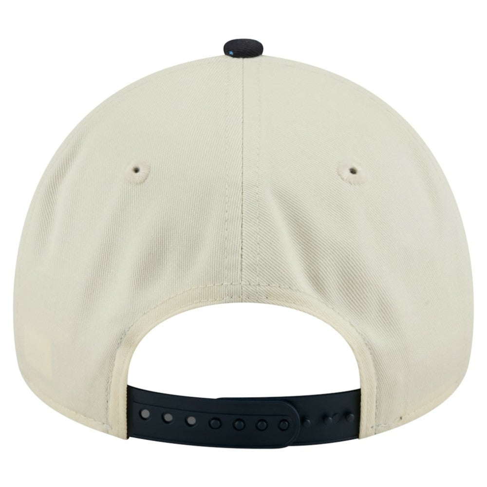 Chicago Cubs Speckle A-Frame 9FORTY Adjustable Hat Cream | New Era