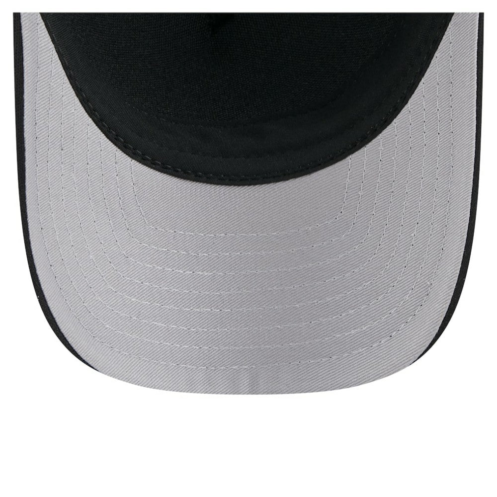 Minnesota Twins City Initial 9FORTY A-Frame M-Crown Adjustable Trucker Hat Black | New Era
